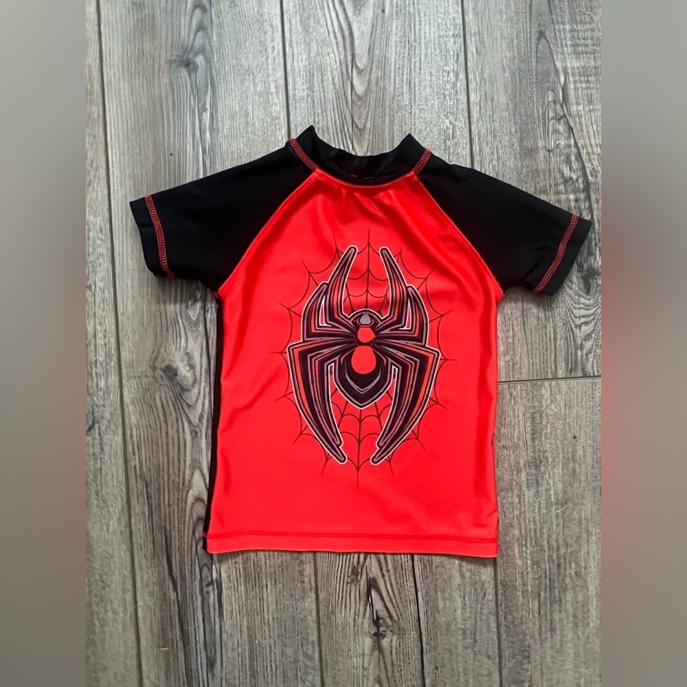 Marvel boys Spider-Man Rashguard size XS